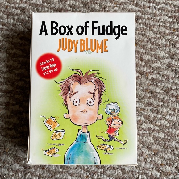 Judy Blume Toys Judy Blume A Box Of Fudge 4 Books Poshmark